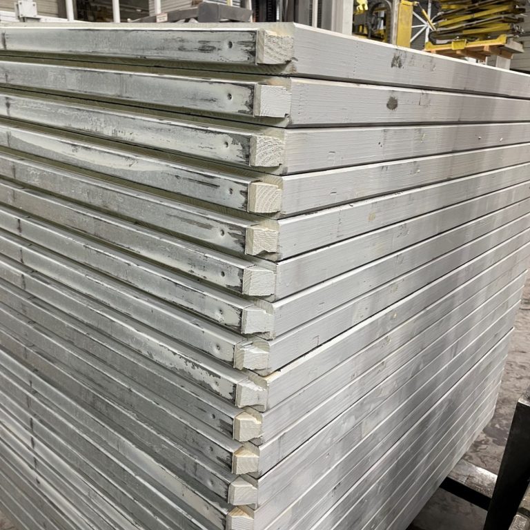plastic covered production pallets